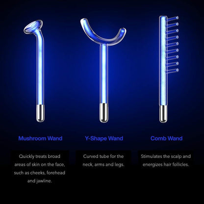 Glowlaya Clear Wand 6-in-1 high frequency skin wand – image 4