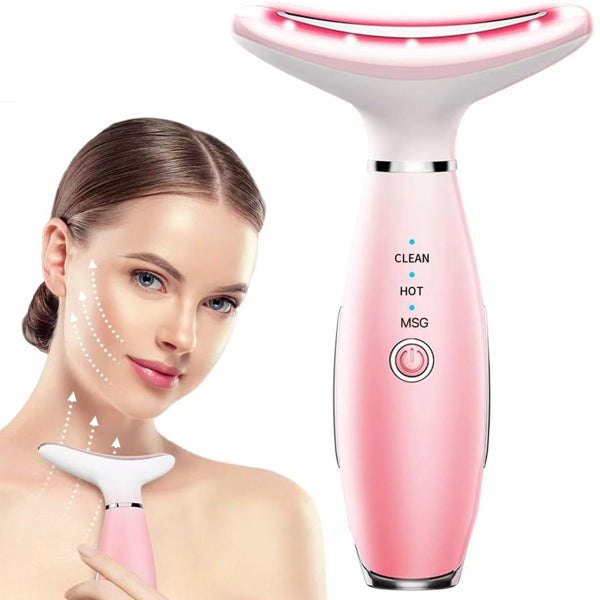 Glowlaya Swan red light neck and face massager
