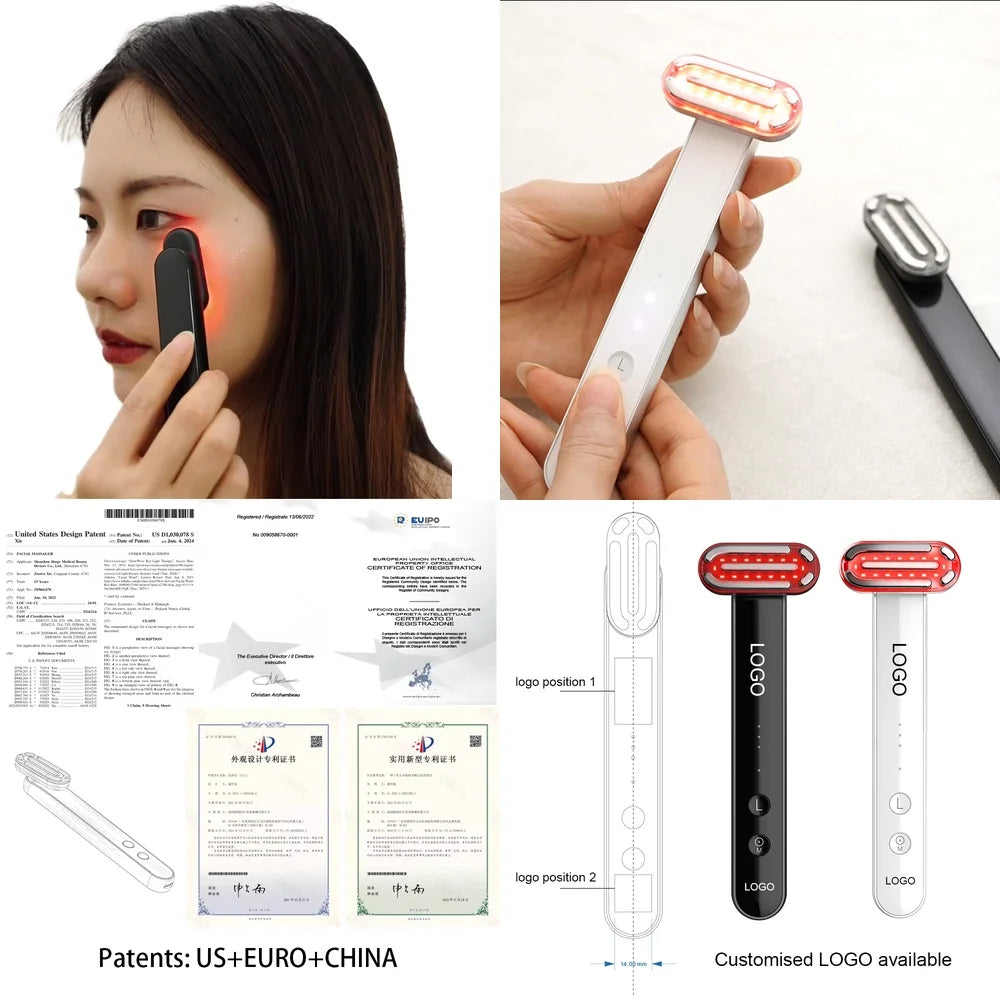 Glowlaya Aura warm LED facial wand – image 3