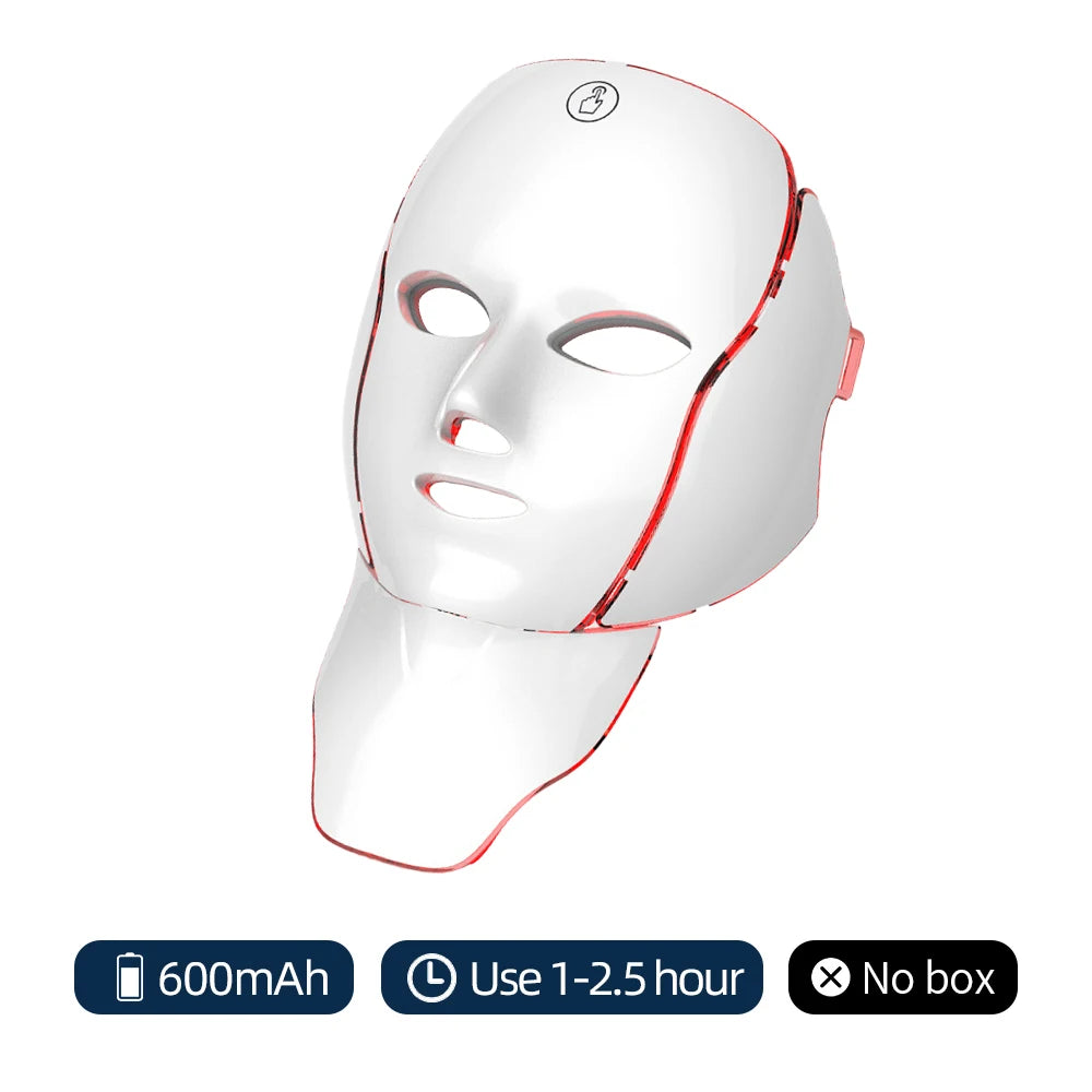 Glowlaya Prism 7-color LED face and neck mask – image 8