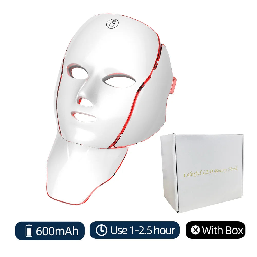 Glowlaya Prism 7-color LED face and neck mask – image 7