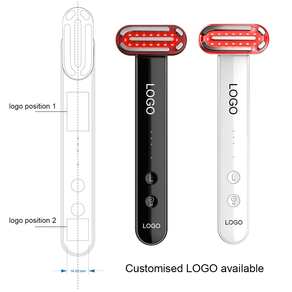 Glowlaya Aura warm LED facial wand