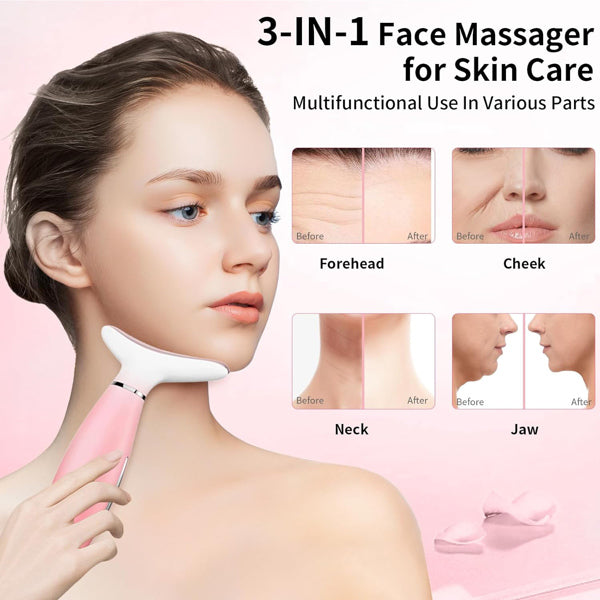 Glowlaya Swan red light neck and face massager – image 5